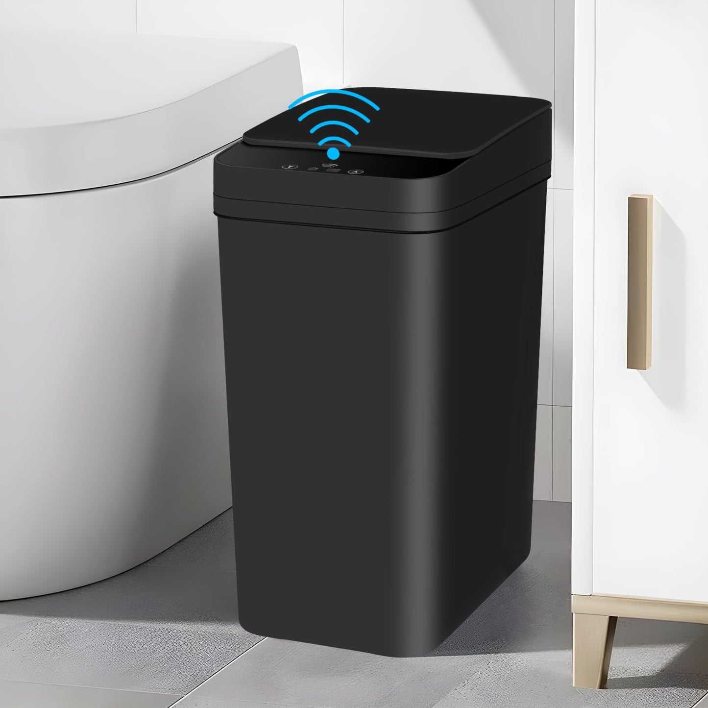 Touchless Bathroom Trash Can